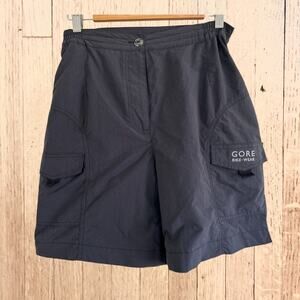 NWT Gore Bike Shorts Women Sport Lady Sz 38 Black Cargo Padded Mountain